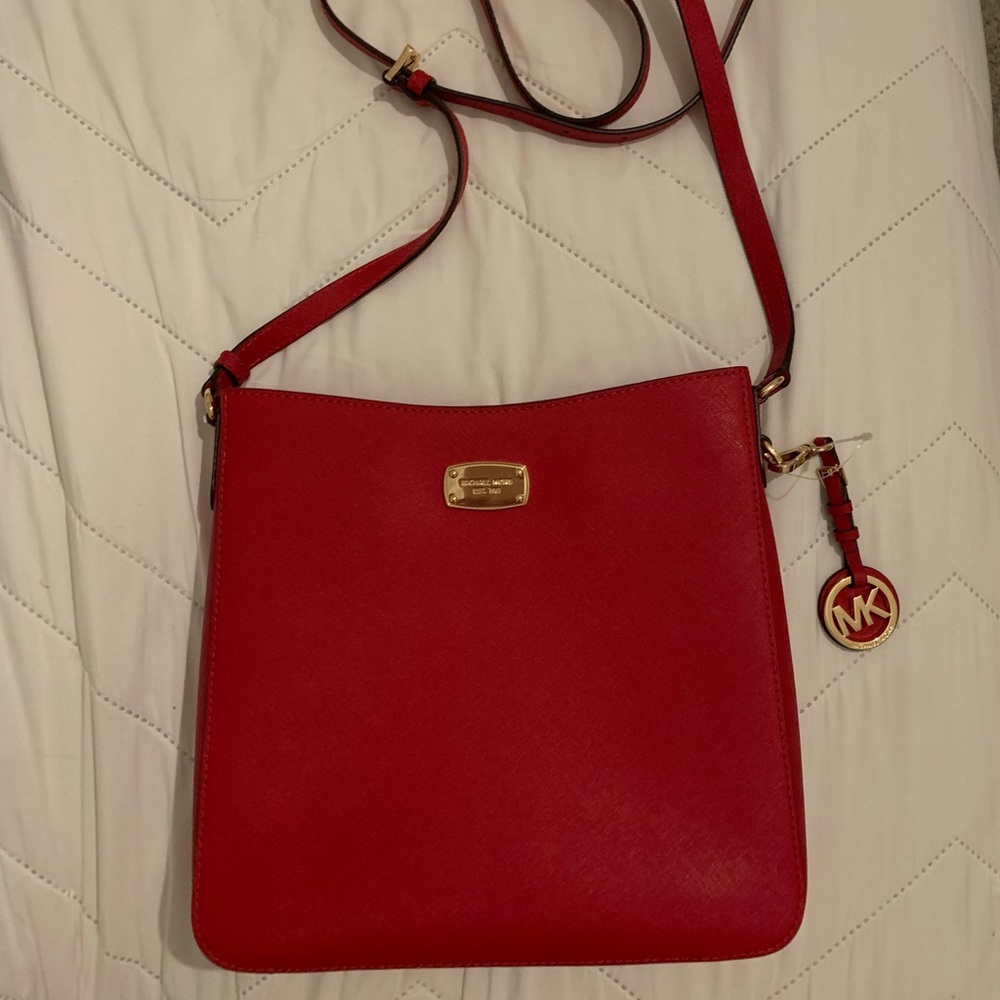 Michael Kors Red Crossbody